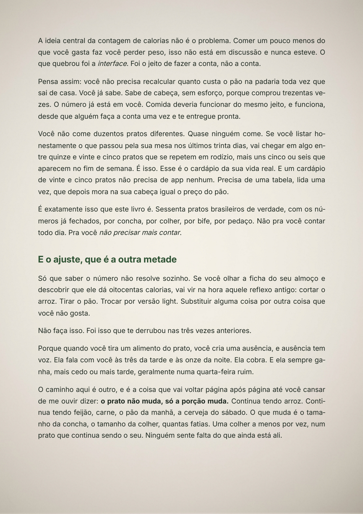 Página do livro